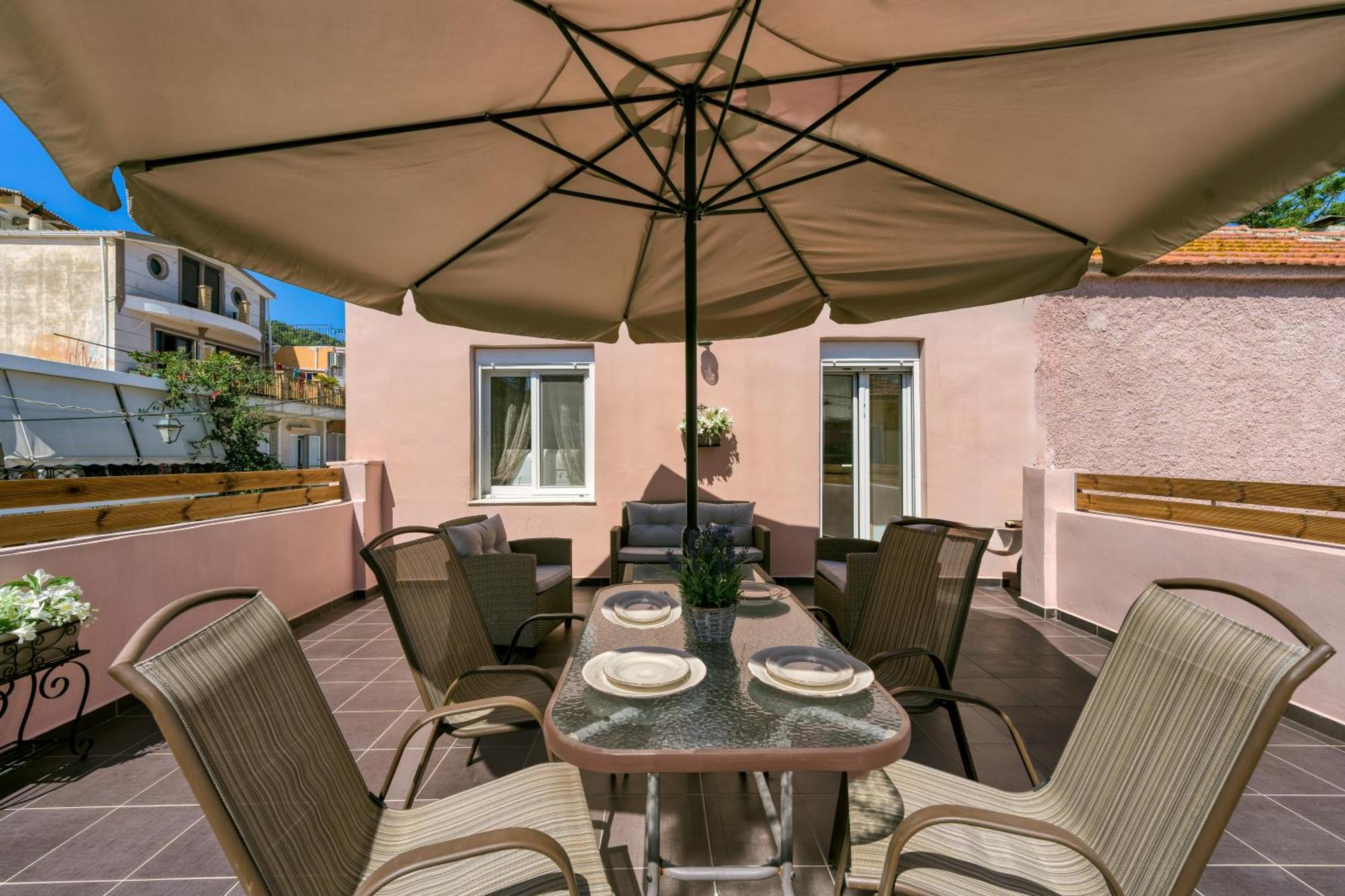 Dennis City Center Elegant Apartment Kota Zakynthos Bagian luar foto
